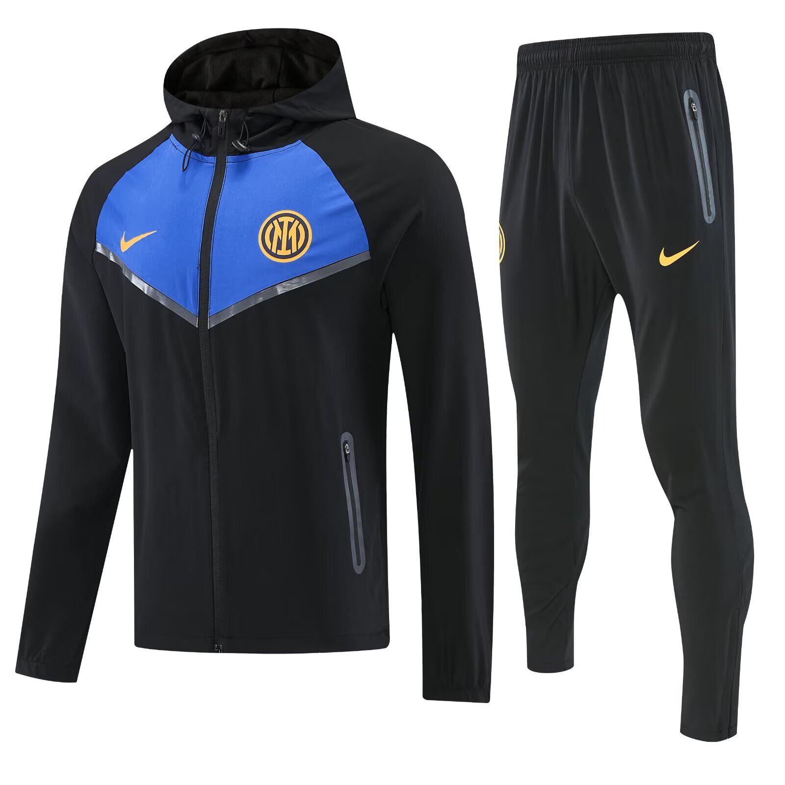 AAA Quality Inter Milan 26/27 Hoodie Windcoat Tracksuit - Black